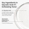 image:imageThe Ordinary Glycolic Acid 7 Exfoliating Toner Brightening and Smoothing Daily Toner for More EvenLooking Skin Tone34 Fl Oz Pack of 1