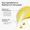 image:imageThe Ordinary Retinal 02 Emulsion HighStrength Retinoid Serum for Advanced AntiAging Support 05 Fl Oz