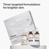 image:imageThe Ordinary The Bright Set 3Step Regimen for Radiant Even Skin Tone with Glycolic Acid 7 Exfoliating Toner Alpha Arbutin 2  HA and Caffeine Solution 5  EGCG Eye Serum  Skin Care Set