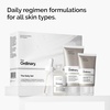 image:imageThe Ordinary The Daily Set Daily Skincare Routine with Squalane Cleanser Hyaluronic Acid 2  B5 and Natural Moisturizing Factors  HA  Skin Care Set