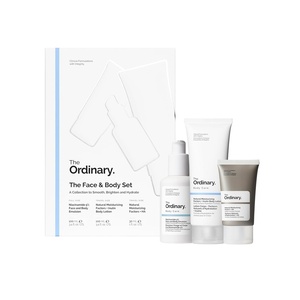 image:imageThe Ordinary Face amp Body Set Daily Skincare Routine with Niacinamide 5 Face amp Body Emulsion Natural Moisturizing Factors  Inulin Body Lotion and Natural Moisturizing Factors  Hyaluronic Acid