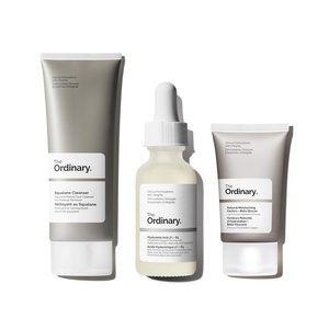 image:imageThe Ordinary Hydrating Collection  Skin Care Bundle Set For Oily Skin  Hyaluronic Acid 2 B5 1 Fl Oz Squalane Cleanser 51 Fl Oz Natural Moisturizing Factors  Beta Glucan 1 Fl Oz