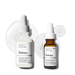 image:imageThe Ordinary MultiPeptide Serum Duo AntiAging Skin Care Set for Face and Eye Support MultiPeptide  Hyaluronic Acid and Eye Serum