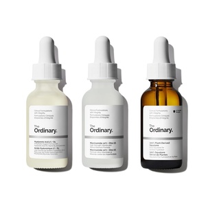 image:imageThe Ordinary Radiant Skin Collection  Skin Care Bundle Set for Dry Skin  Hyaluronic Acid 2  B5 1 Fl Oz Niacinamide 10  Zinc 1 1 Fl Oz 100 PlantDerived Squalane 1 Fl Oz